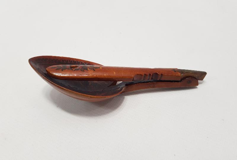 OSMANLICA SAHİBİ RÜSTEM ONBAŞI YAZILI ÇOK NADİR DÜDÜK KAŞIK 