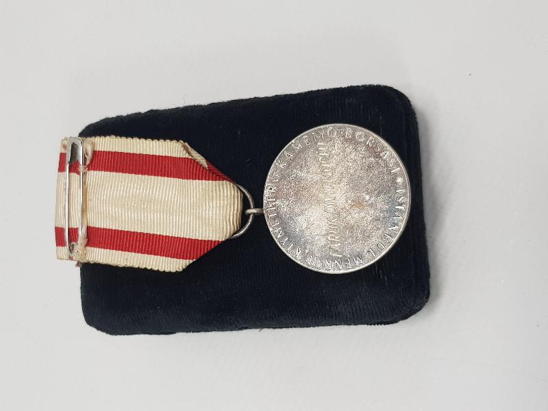 İSTANBUL MENKUL KIYMETLER BORSASI GÜMÜŞ MADALYON 