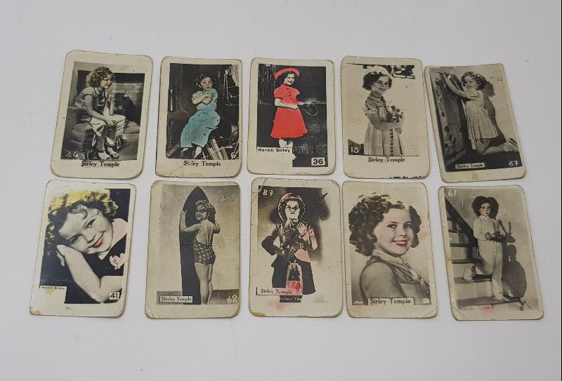 ULUS BİSKÜİT EVİ RENKLİ ŞİRLEY KARTLARI 