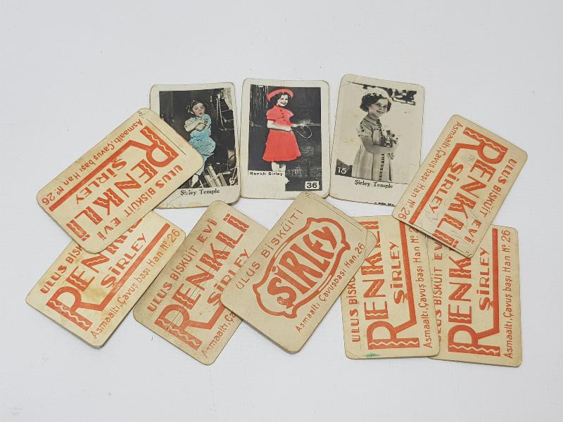 ULUS BİSKÜİT EVİ RENKLİ ŞİRLEY KARTLARI 