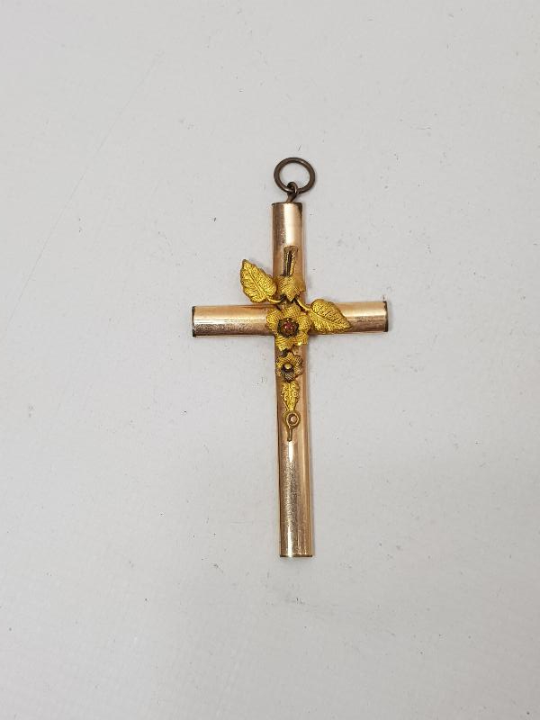 ANTİKA ALTIN KAPLAMA İSTAVROZ