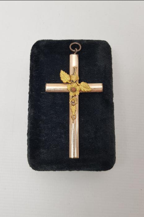 ANTİKA ALTIN KAPLAMA İSTAVROZ