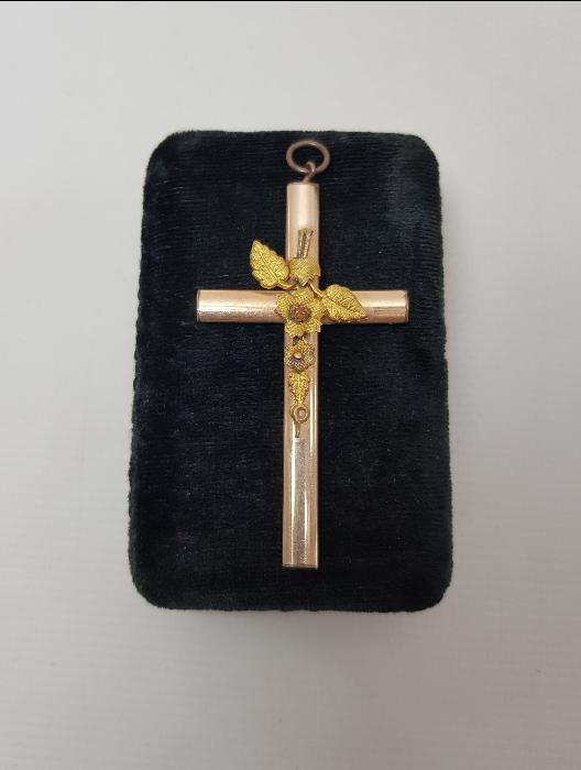 ANTİKA ALTIN KAPLAMA İSTAVROZ