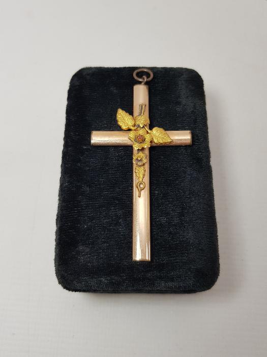 ANTİKA ALTIN KAPLAMA İSTAVROZ