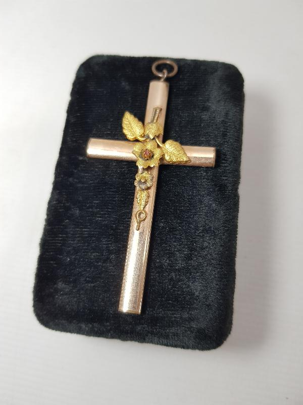 ANTİKA ALTIN KAPLAMA İSTAVROZ