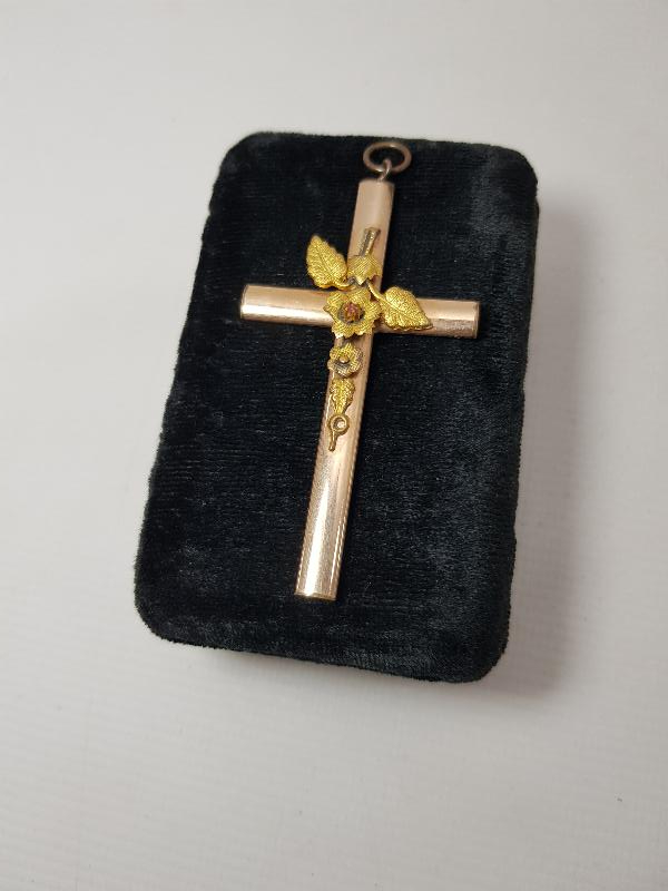 ANTİKA ALTIN KAPLAMA İSTAVROZ