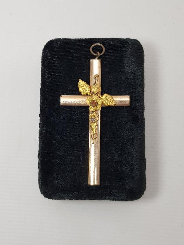 ANTİKA ALTIN KAPLAMA İSTAVROZ