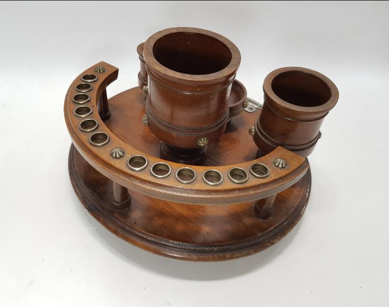 OSMANLI DÖNEMİ AHŞAP HOKKA TAKIMI