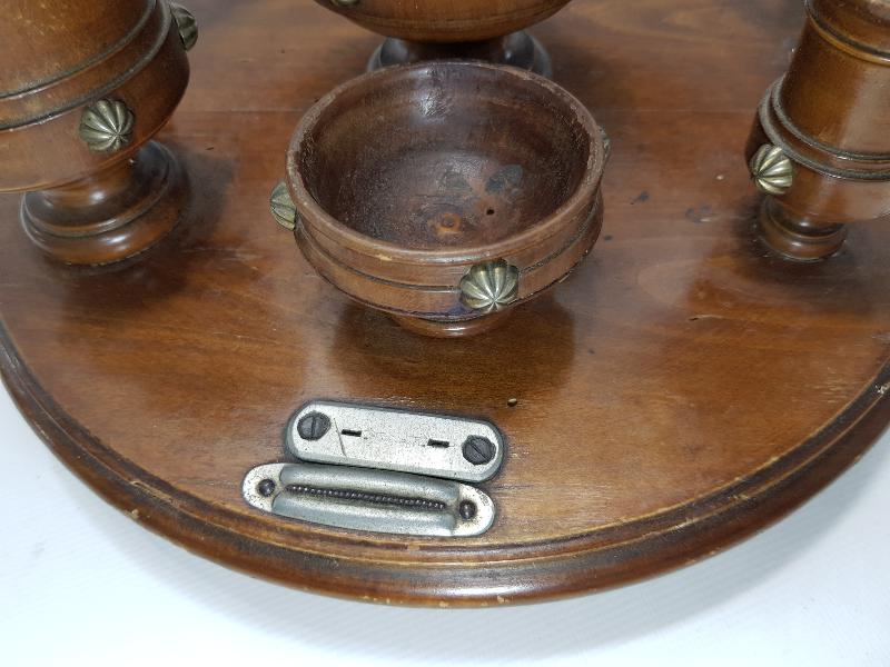 OSMANLI DÖNEMİ AHŞAP HOKKA TAKIMI