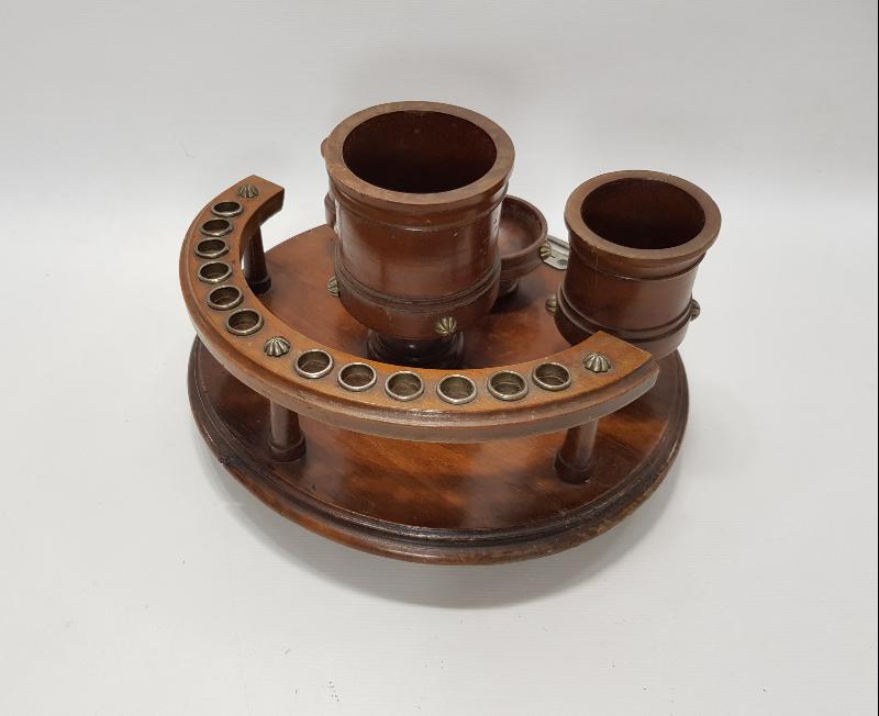 OSMANLI DÖNEMİ AHŞAP HOKKA TAKIMI