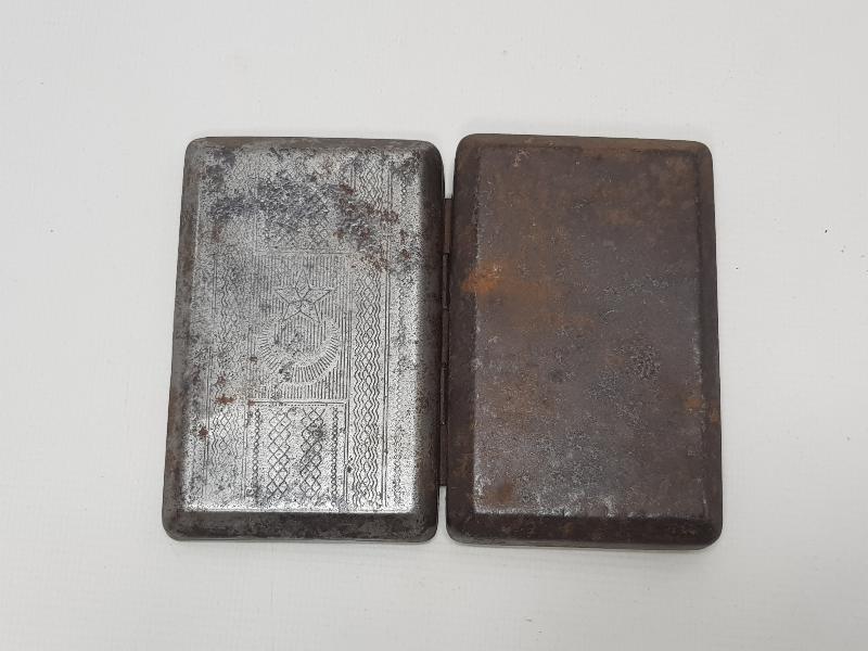 OSMANLI DÖNEMİ AY YILDIZLI ASKER TABAKASI 