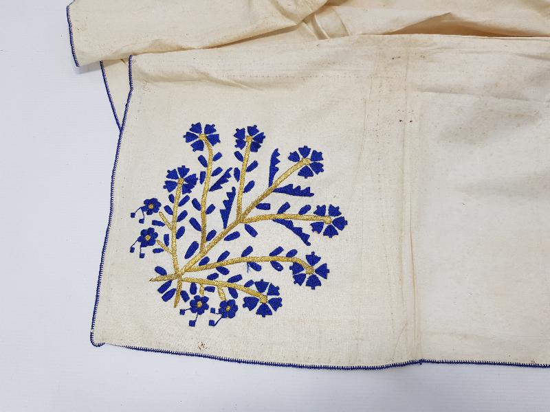 OSMANLI DÖNEMİ HESAP İPEK VE ALTIN SIRMA İŞÇİLİKLİ ÖRTÜ