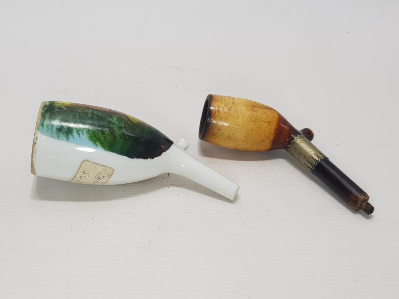 OSMANLI DÖNEMİ İKİ ADET PİPO 