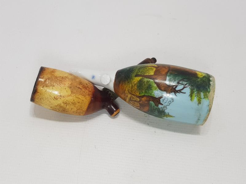 OSMANLI DÖNEMİ İKİ ADET PİPO 