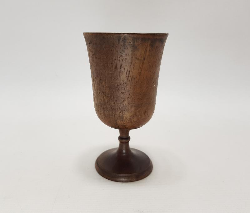 OSMANLI DÖNEMİ MARAŞ İŞİ AHŞAP KADEH 