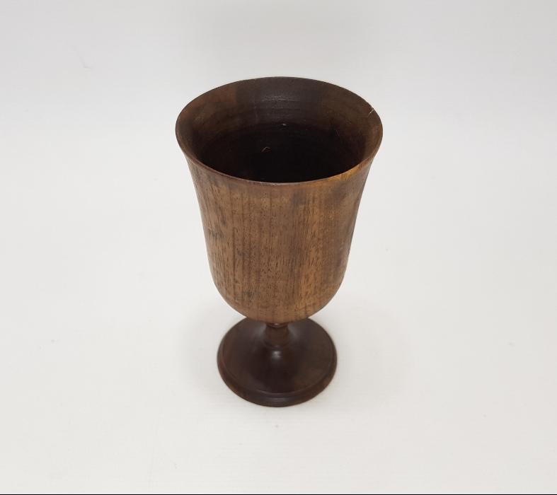 OSMANLI DÖNEMİ MARAŞ İŞİ AHŞAP KADEH 