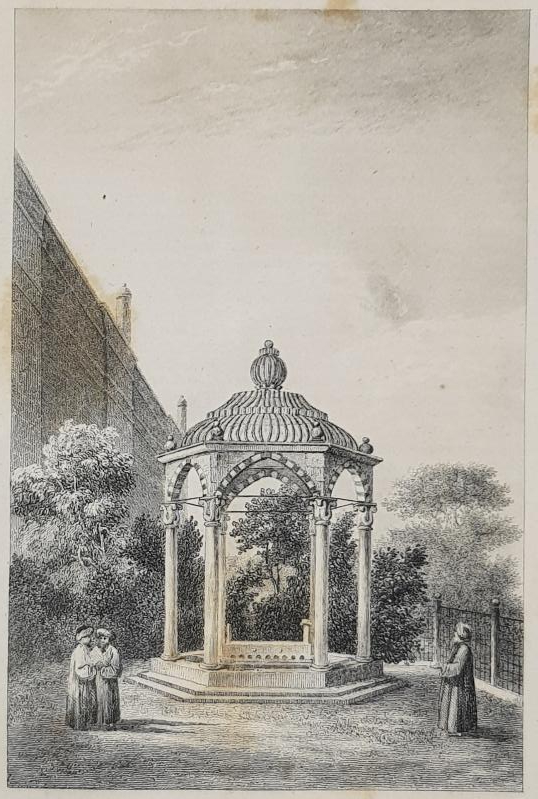 OSMANLI GRAVÜR: RAGIP PAŞA TÜRBESİ 