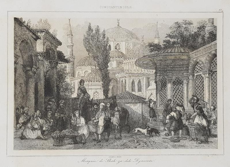 OSMANLI GRAVÜR: ŞEHZADE CAMİSİ