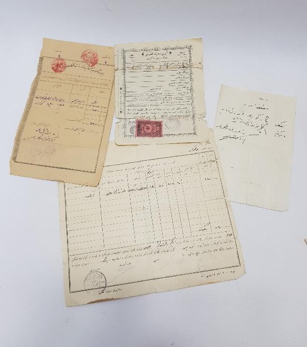 OSMANLICA EVRAK LOTU