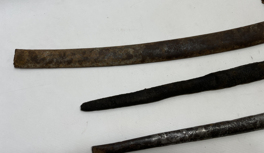 1. DÜNYA SAVAŞI DÖNEMİ OSMANLI ASKERİ KILIÇ VE SÜNGÜ KINI LOTU