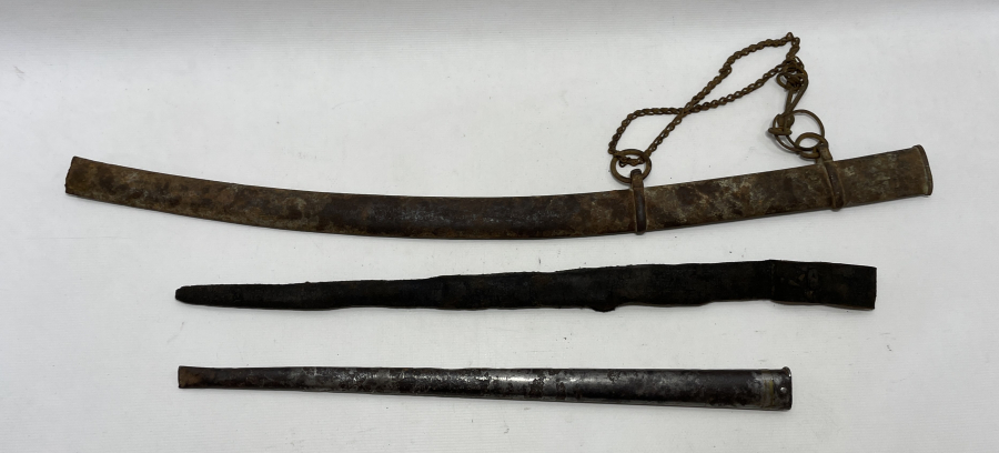 1. DÜNYA SAVAŞI DÖNEMİ OSMANLI ASKERİ KILIÇ VE SÜNGÜ KINI LOTU