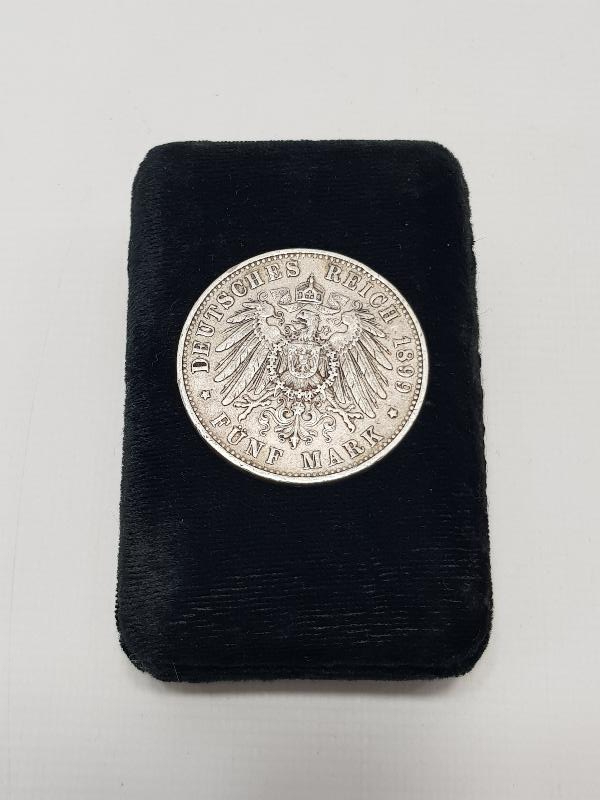 1899 ALMANYA GÜMÜŞ 5 MARK 