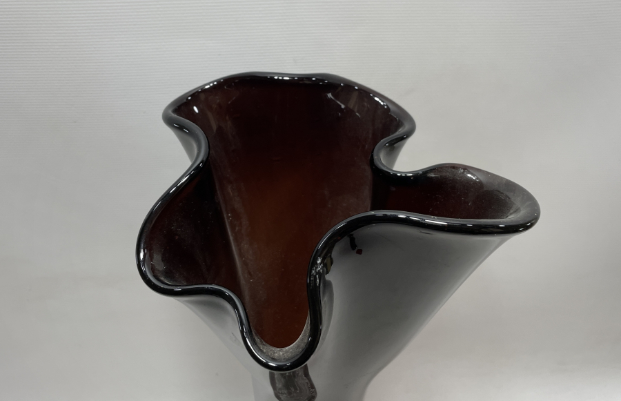 1900 LERDEN DEV BOY KOPARMA VE MİNE İŞÇİLİKLİ MURANO VAZO