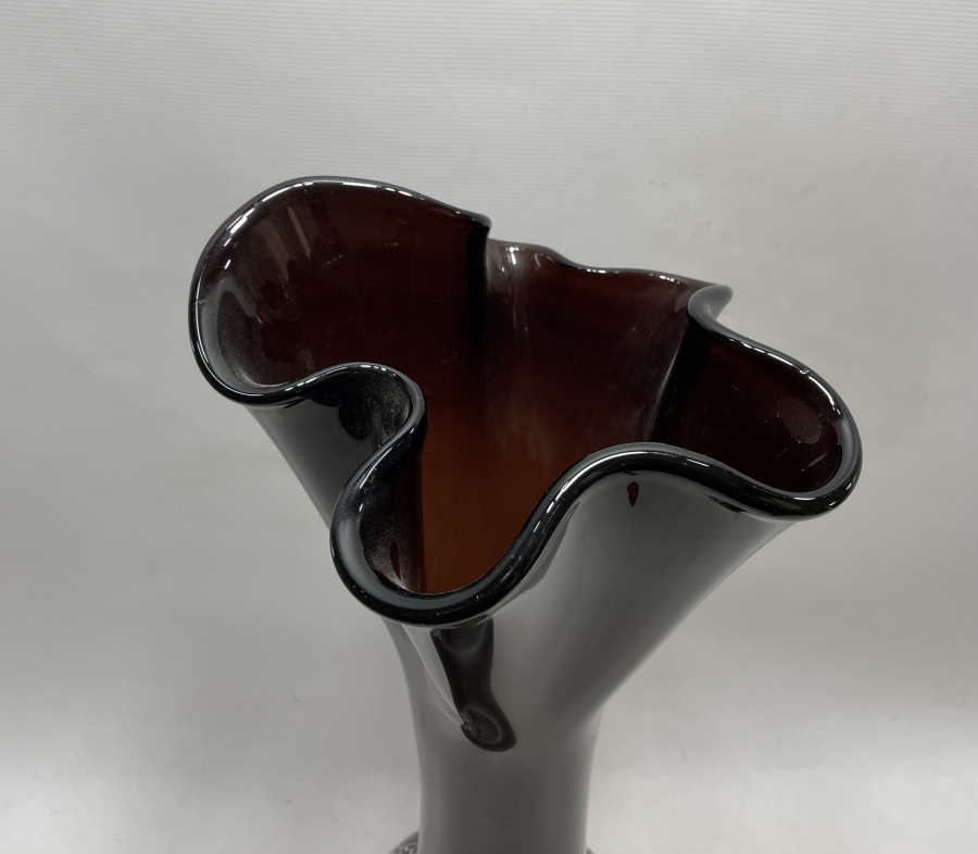 1900 LERDEN DEV BOY KOPARMA VE MİNE İŞÇİLİKLİ MURANO VAZO