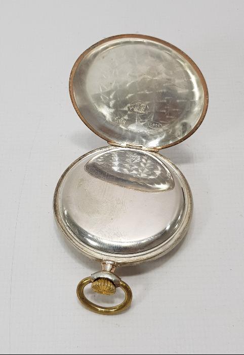 1900'LERDEN SIRIUS MARKA ÇİL KONDÜSYONDA GÜMÜŞ CEP SAATİ 