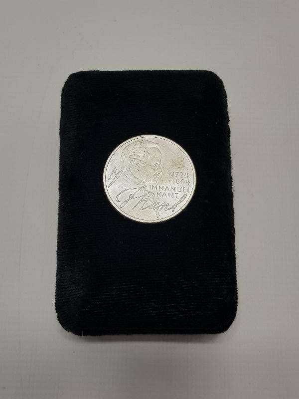 1974 ALMANYA GÜMÜŞ 5 MARK HATIRA PARA