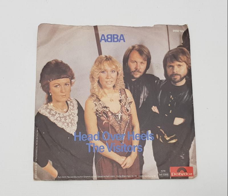 ABBA 45 DEVİR PLAK HEAD OVER HEELS & THE VISITORS