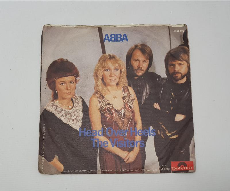 ABBA 45 DEVİR PLAK HEAD OVER HEELS & THE VISITORS