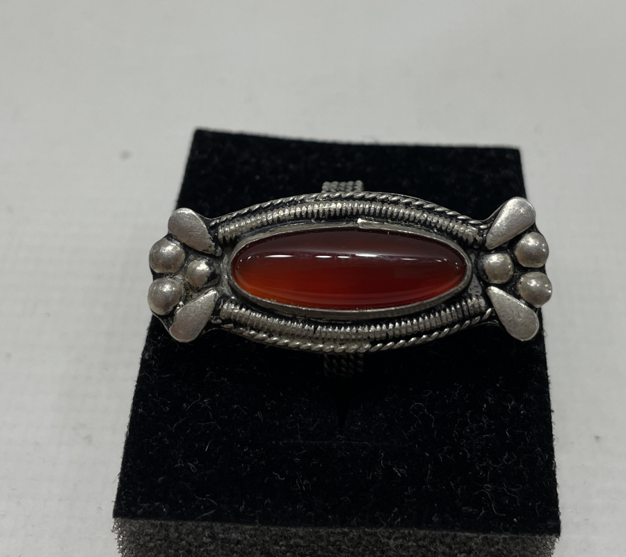 AKİK TAŞLI ÖZEL YAPIM ANTKA YÜZÜK