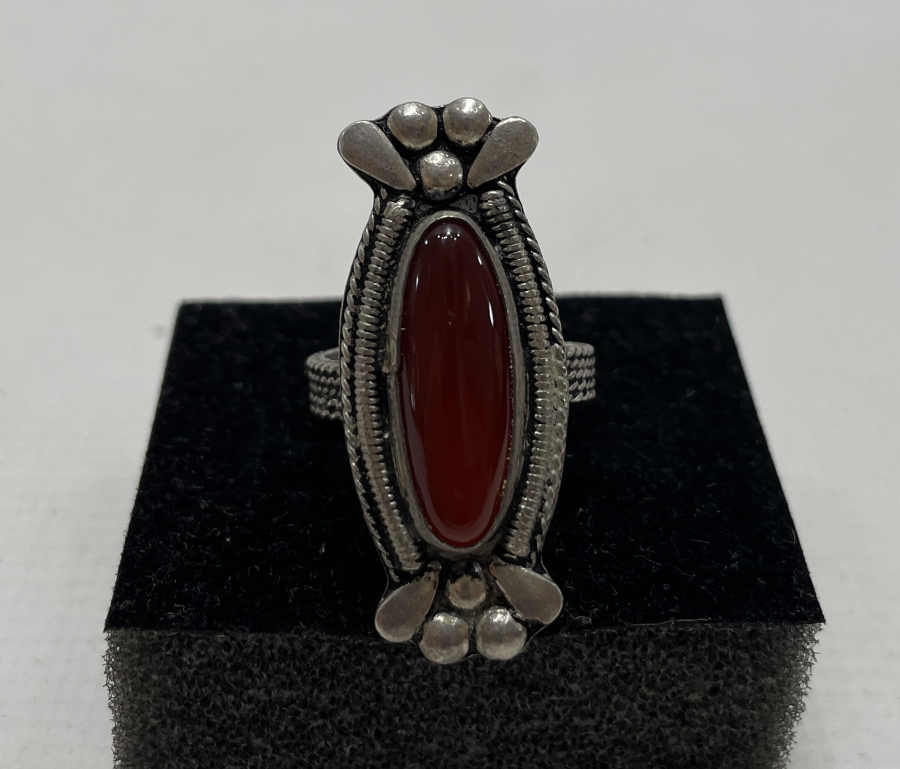 AKİK TAŞLI ÖZEL YAPIM ANTKA YÜZÜK