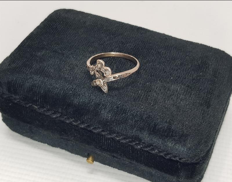 ANTİKA ELMAS YÜZÜK 