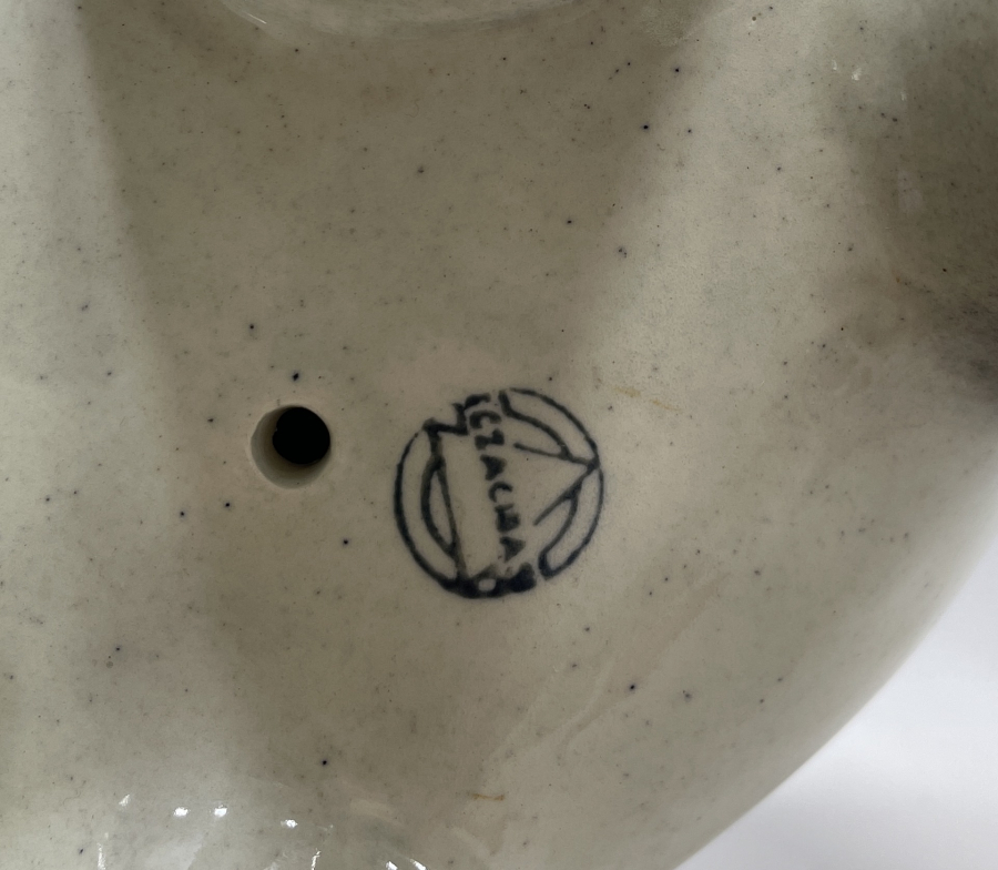 BÜYÜK BOY ANTİKA SERAMİK FİL FİGÜRÜ