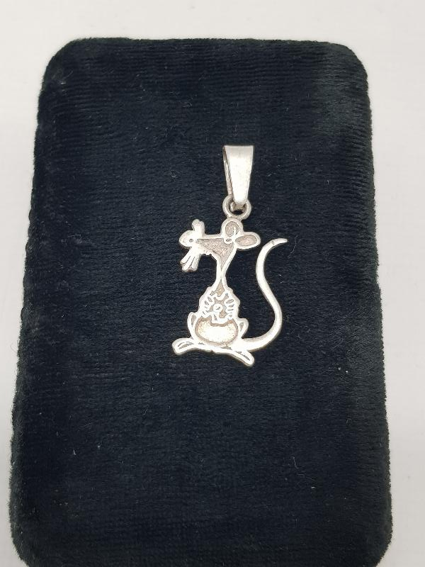 FARE FORMLU GÜMÜŞ KOLYE UCU