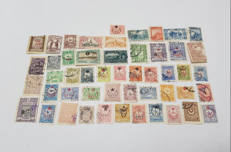 OSMANLI DÖNEMİ 50 ADET PUL 