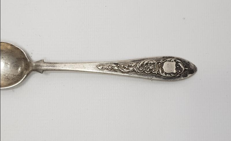 OSMANLI DÖNEMİ BERGAMALI YAHUDİ USTA Y. KAZEZ YAPIMI GÜMÜŞ KAŞIK 