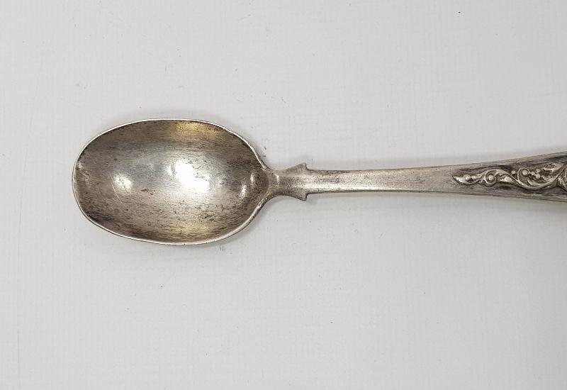 OSMANLI DÖNEMİ BERGAMALI YAHUDİ USTA Y. KAZEZ YAPIMI GÜMÜŞ KAŞIK 