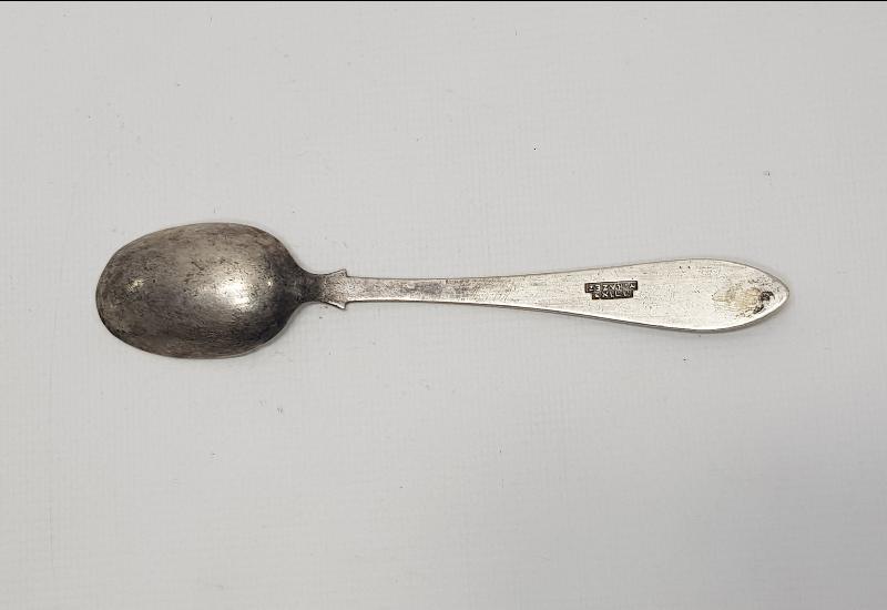 OSMANLI DÖNEMİ BERGAMALI YAHUDİ USTA Y. KAZEZ YAPIMI GÜMÜŞ KAŞIK 