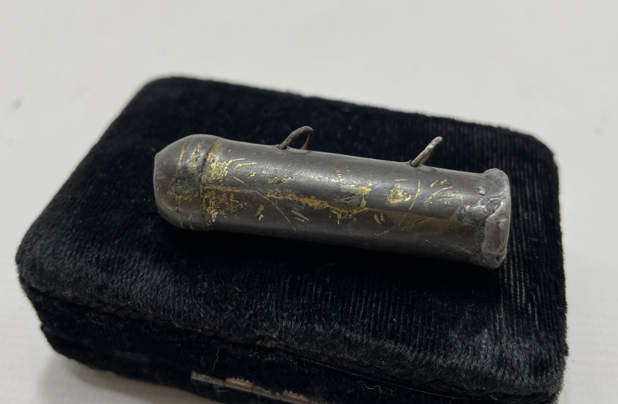 OSMANLI DÖNEMİ KOFGARİ İŞÇİLİKLİ NADİR FORMDA HAMAYIL