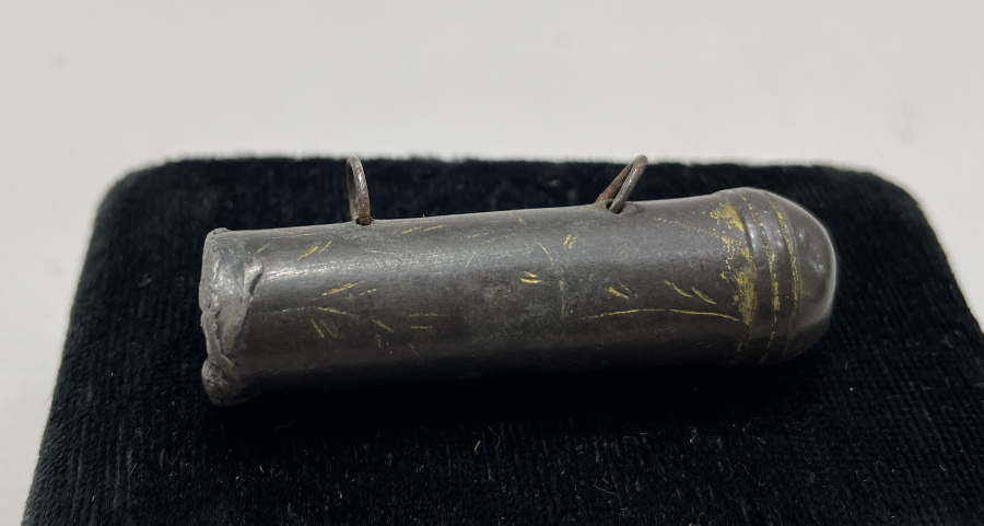 OSMANLI DÖNEMİ KOFGARİ İŞÇİLİKLİ NADİR FORMDA HAMAYIL