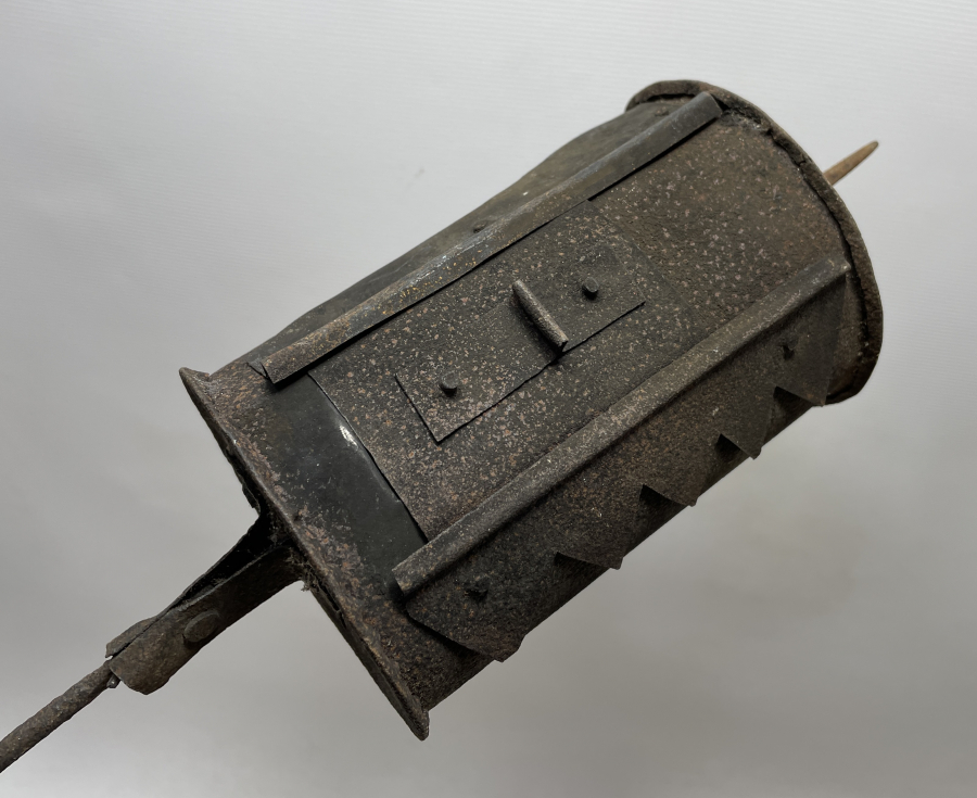 OSMANLI DÖNEMİ NADİR FORMDA KAHVECİ İŞİ KAHVE KAVURGASI