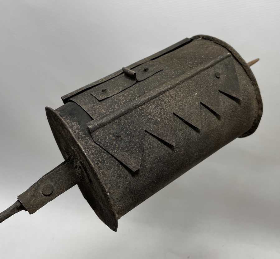 OSMANLI DÖNEMİ NADİR FORMDA KAHVECİ İŞİ KAHVE KAVURGASI