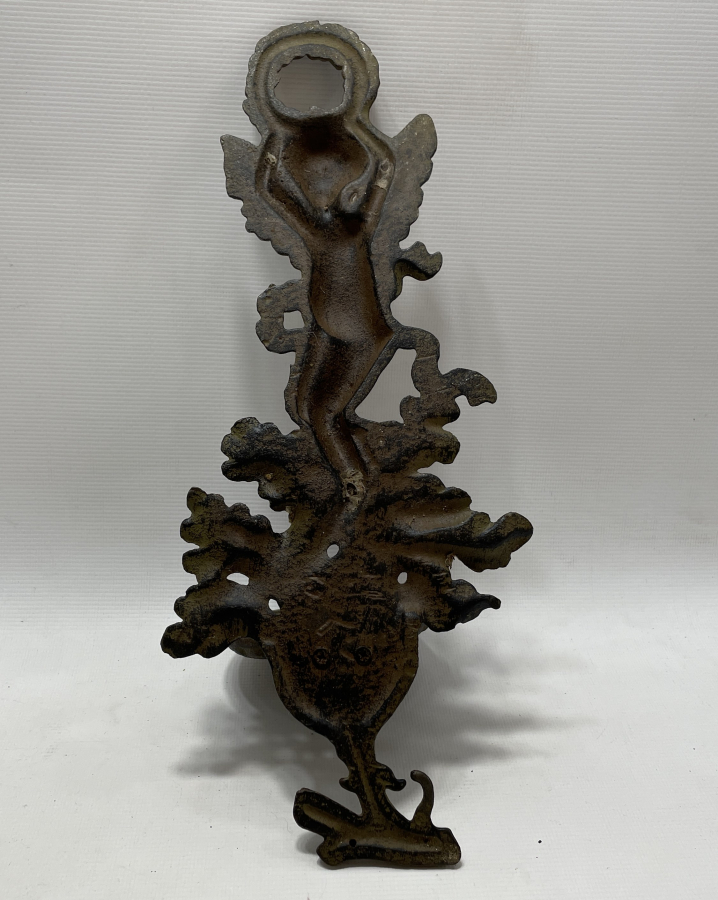 OSMANLI DÖNEMİ NADİR FORMDA RUM İŞİ MELEKLİ MUMLUK