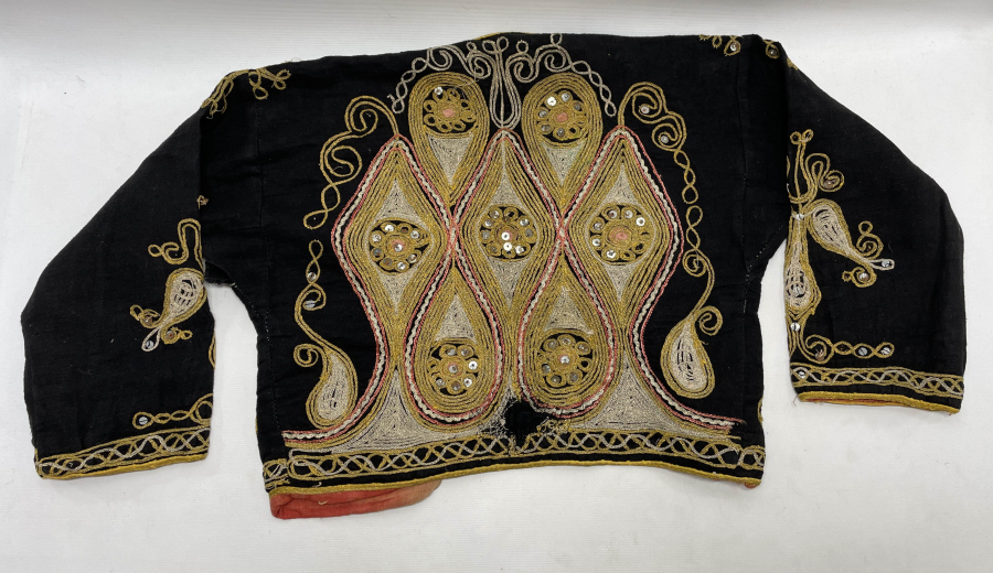 OSMANLI DÖNEMİ SIRMA İŞÇİLİKLİ GELİN CEPKENİ