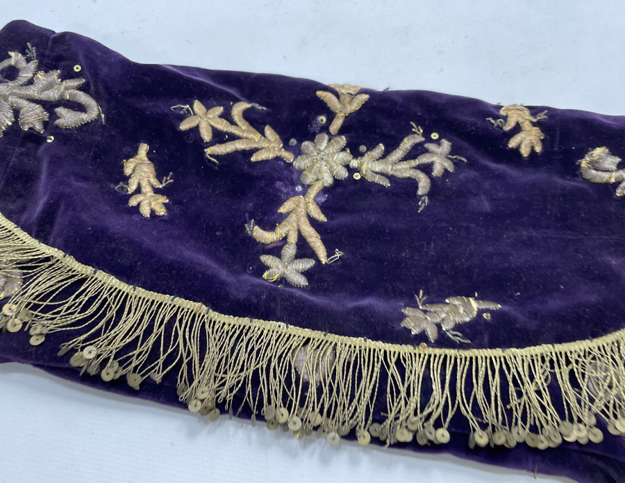 OSMANLI DÖNEMİ SIRMA İŞÇİLİKLİ İNCİL KABI