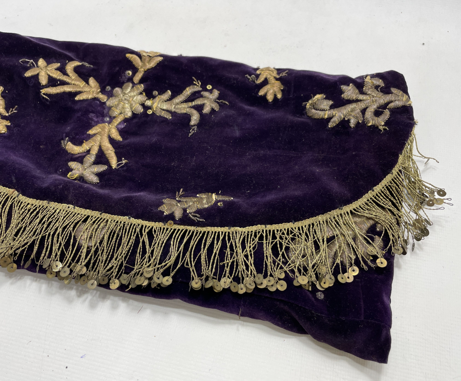 OSMANLI DÖNEMİ SIRMA İŞÇİLİKLİ İNCİL KABI