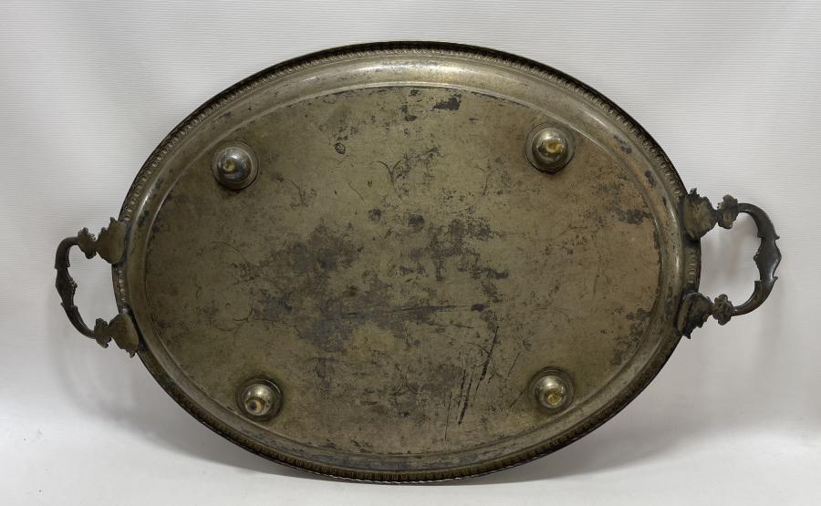 OSMANLI DÖNEMİ SÜLEYMANİYE İŞİ ÇOK NADİR BÜYÜK BOY TEPSİ